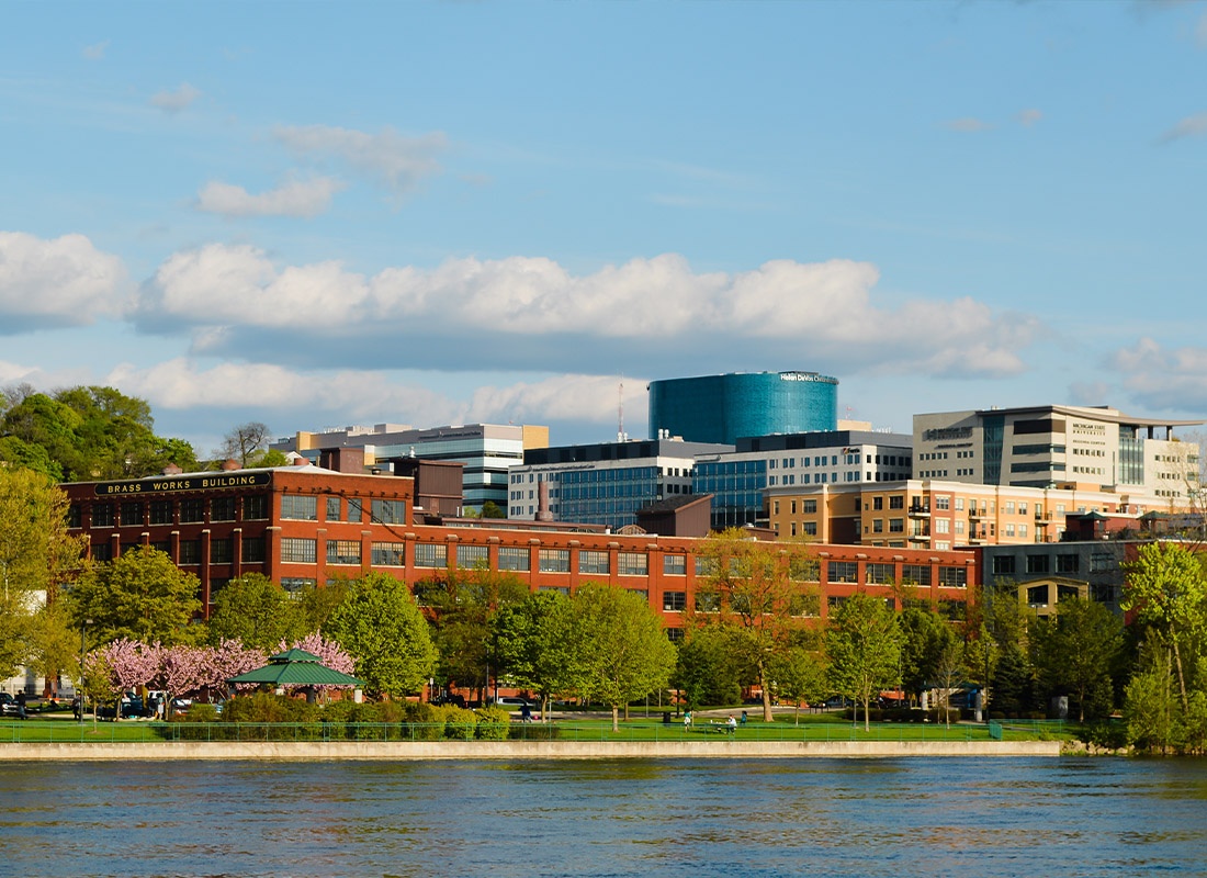 Contact - View of the Grand Rapids Skyline From Across the Grand River